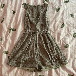 Sage green Charlotte Russe XS romper